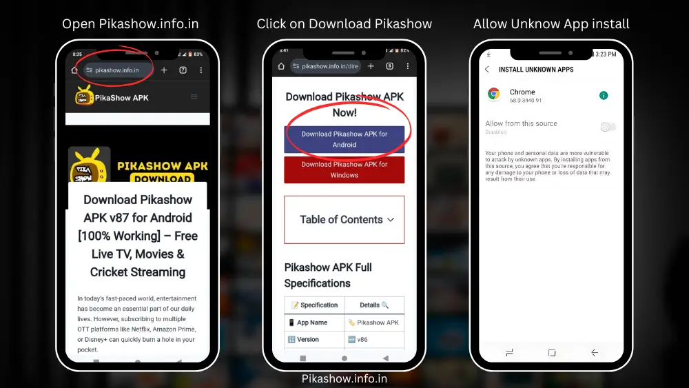 How to download pika show app