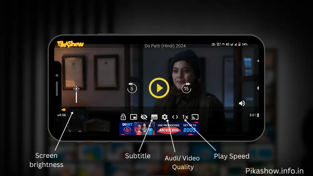 how to use Pikashow
